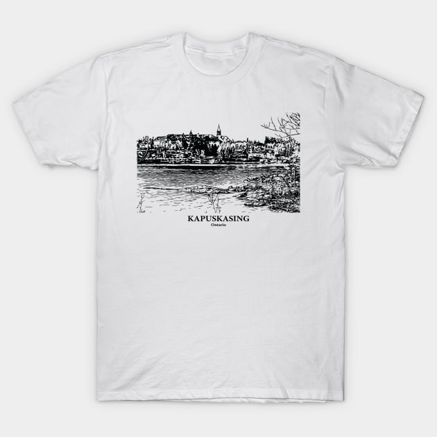 Kapuskasing - Ontario T-Shirt by Lakeric